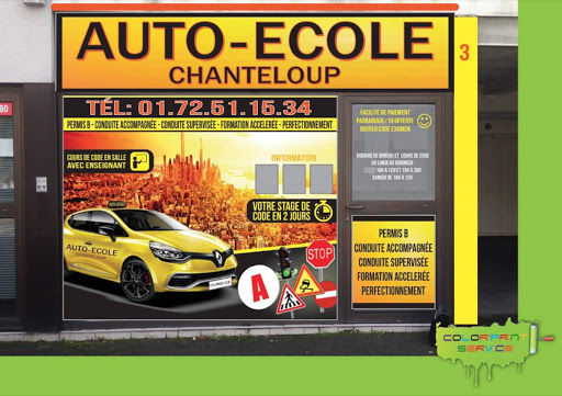 Auto-École Chanteloup à Aulnay-sous-Bois, Seine-Saint-Denis