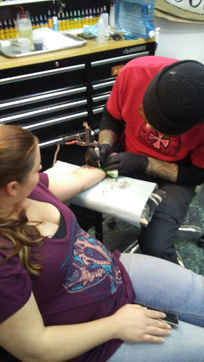 Explore tattoo leg sleeve ideas, creative tattoo ideas in Caldwell, available at Craigs Tattoo Co