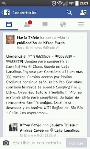Comentarios y opiniones de Camping Puerto Cisne