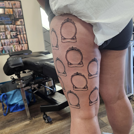 Explore tattoo ideas for females, creative tattoo ideas in Traverse City, available at Pinups & Needles