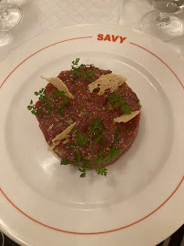Steak tartare du Restaurant français Chez Savy à Paris - n°3