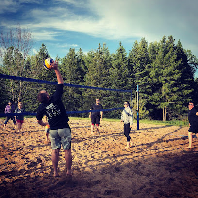 Beach Wave Volleyball