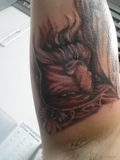 Explore stomach tattoo ideas men, creative tattoo ideas in Oswego, available at The Inkery Tattoo Studio