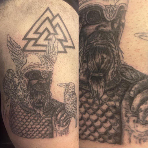 Explore underwater tattoo ideas, creative tattoo ideas in Sunbury, available at Spot of Ink