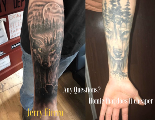 Explore tattoo of son's name ideas, creative tattoo ideas in Silver City, available at Independent Ink Tattoo