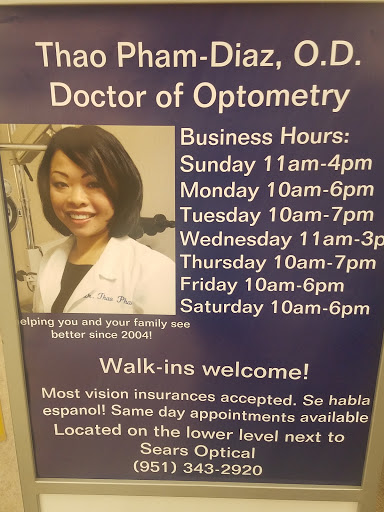 Eye Care Center «Sears Optical», reviews and photos, 5261 Arlington Ave, Riverside, CA 92504, USA