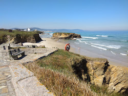 Zdjęcie Praia de Fontela otoczony górami