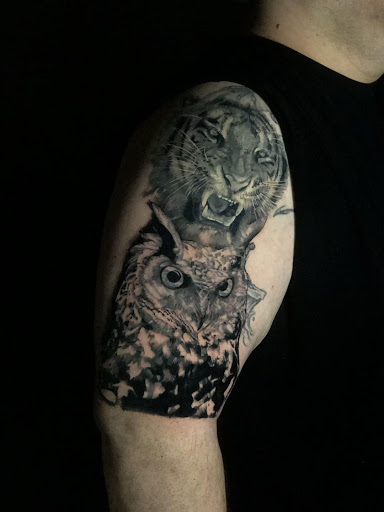 Explore couple tattoo ideas small, creative tattoo ideas in Fort Lauderdale, available at Borrowed Time Tattoo