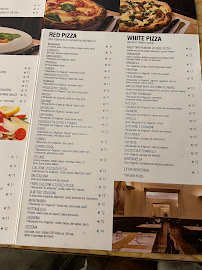 Pizzeria PizzaRé à Rome (la carte)