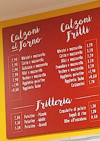 Pizzeria La Nuova Rocchetta à Montesilvano carte