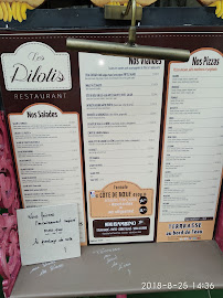 Restaurant Les Pilotis à Montignac-Lascaux menu