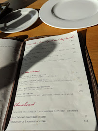 La Terrasse Rouge à Saint-Émilion menu