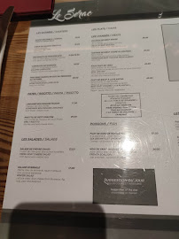 Restaurant français Le Sérac à Chamonix-Mont-Blanc - menu / carte