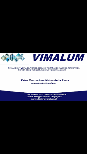 Opiniones de Vidrieria Vimalum Ltda en Chiguayante - Tienda de ventanas