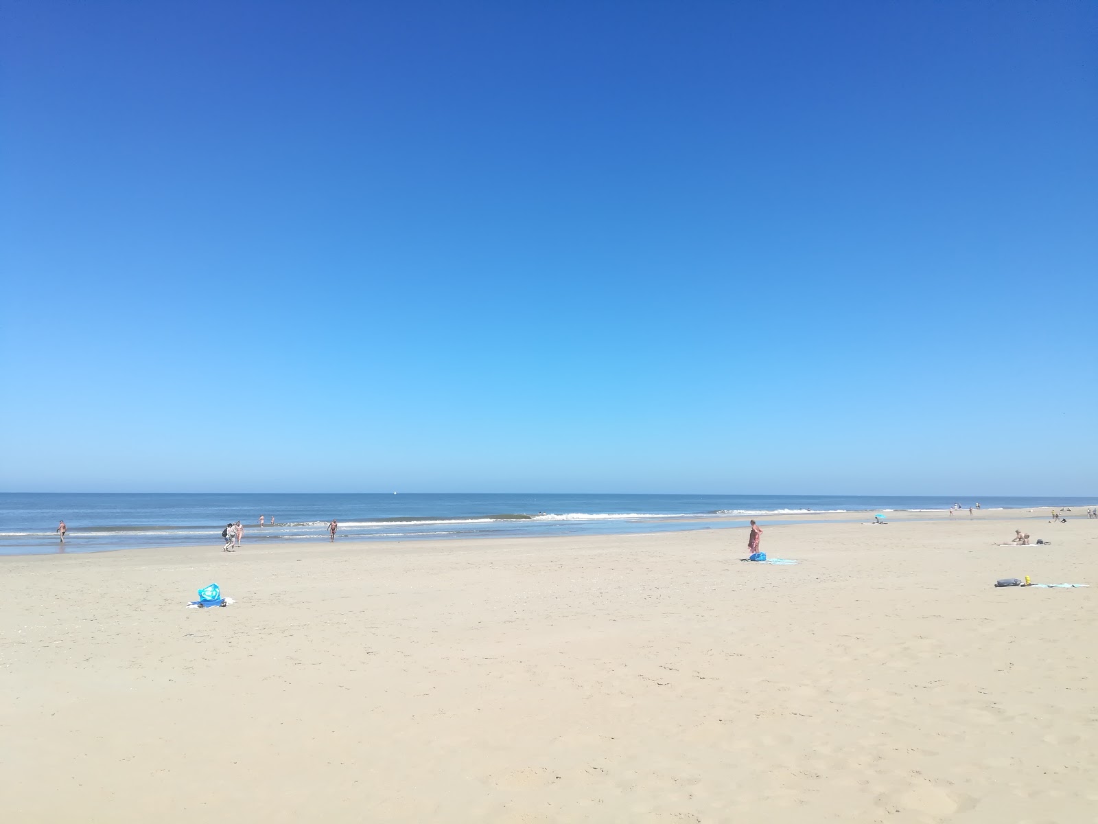 Katwijk Beach FKK的照片 带有长湾