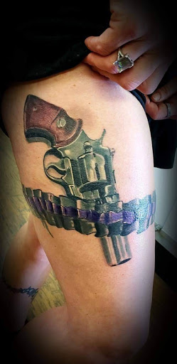 Explore ram tattoo ideas, creative tattoo ideas in Longview, available at Anchor Down Tattoo and Piercing