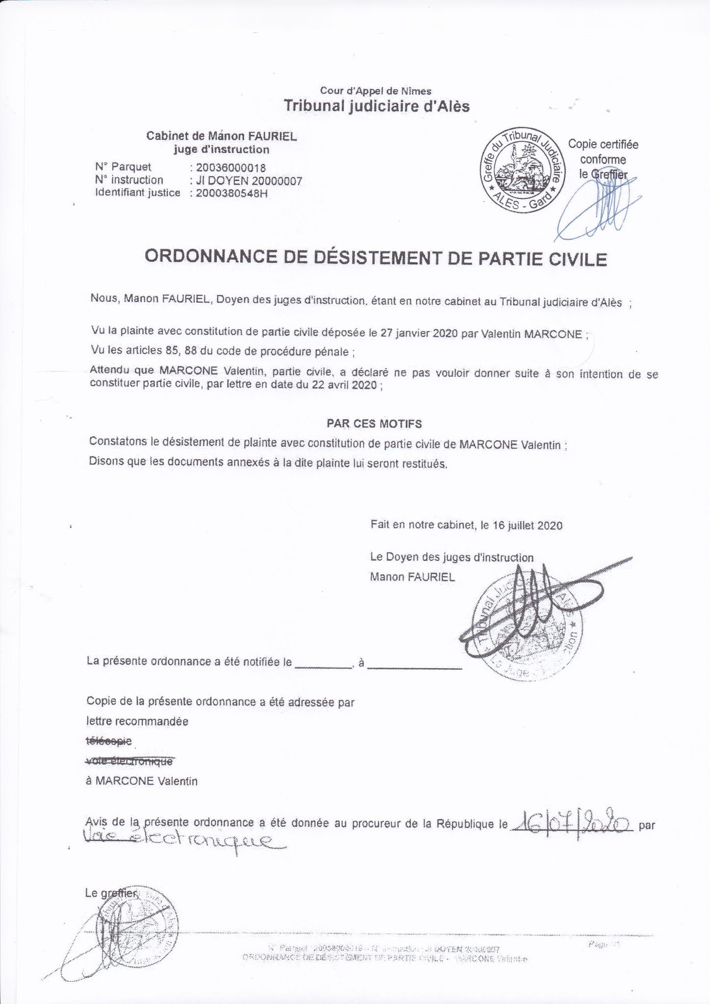 Photo n° 1 de l'avis de VALENTINO.A fait le 18/04/2020 à 07:41