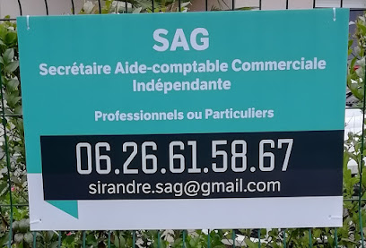 SAG Secrétaire Aide-comptable Indépendante Mme Sandra Sirandré