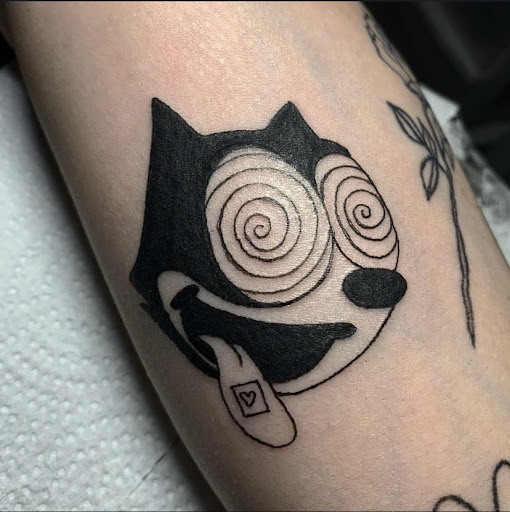 Explore upper thigh tattoo ideas, creative tattoo ideas in Phoenix, available at Homestyle Tattoos