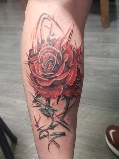 Explore weed plant tattoo ideas, creative tattoo ideas in Indianapolis, available at Speakeasy Tattoo Studio