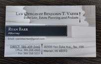 Law Offices Of Benjamin T. Vader, PLLC - Photo 2 - Car repair in Warren, MI, Warren