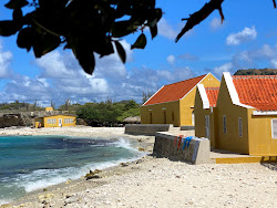 Zdjęcie Boca Slagbaai z przestronna plaża