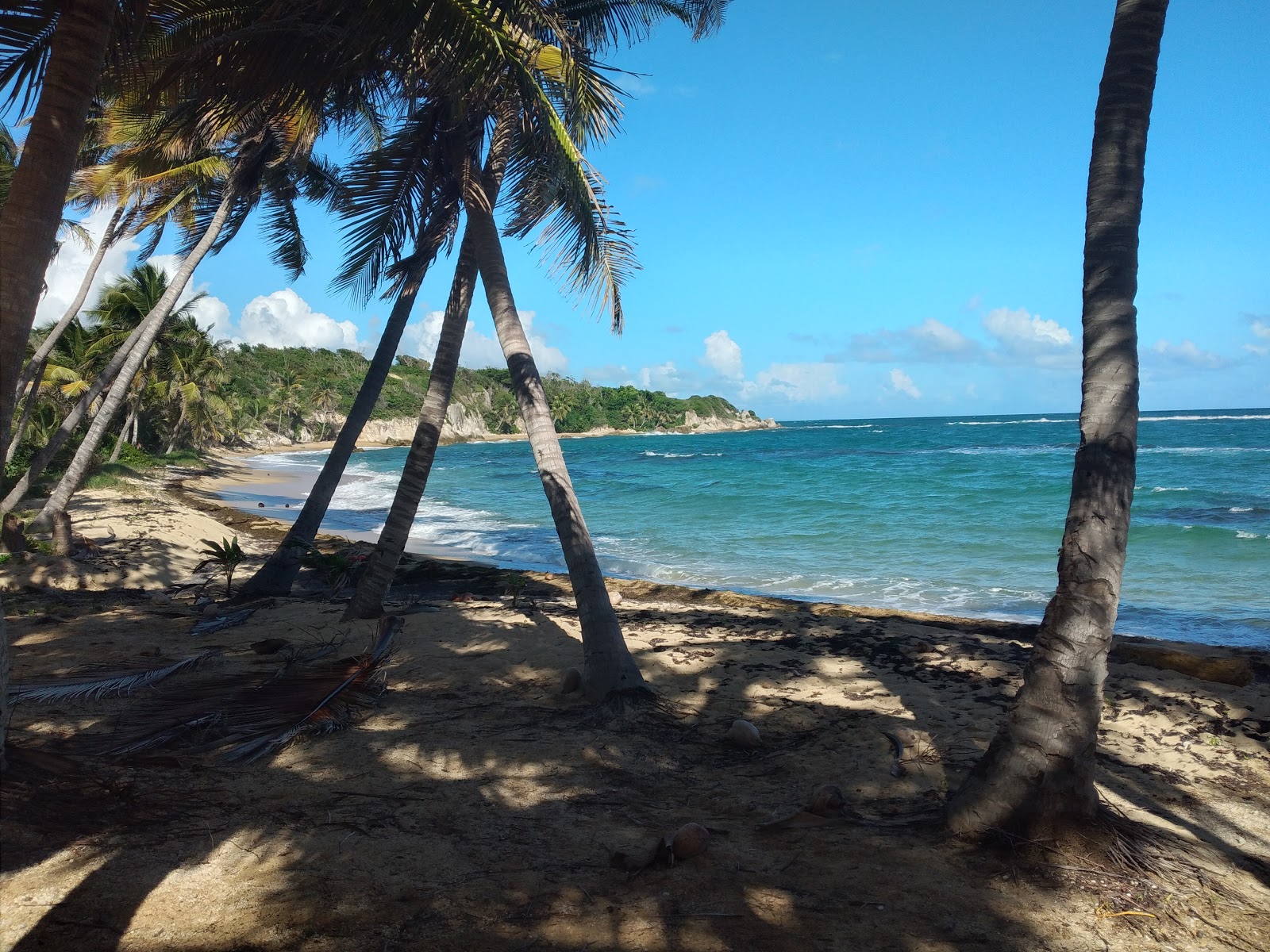 Photo de Playa Icacos avec l'eau cristalline de surface