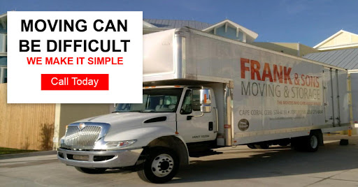 Moving Company «Frank and Sons Moving and Storage Inc.», reviews and photos, 1117 SE 12th Pl, Cape Coral, FL 33990, USA