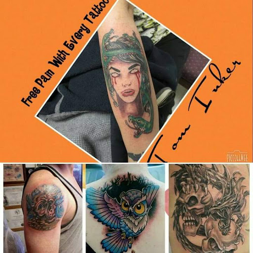 Explore half sleeve tattoo ideas male, creative tattoo ideas in Elko, available at Tom Custom Tattoos and Body Piercing Studio