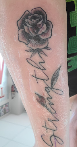 Explore jedi tattoo ideas, creative tattoo ideas in Omaha, available at Grinn & Barrett Tattoo