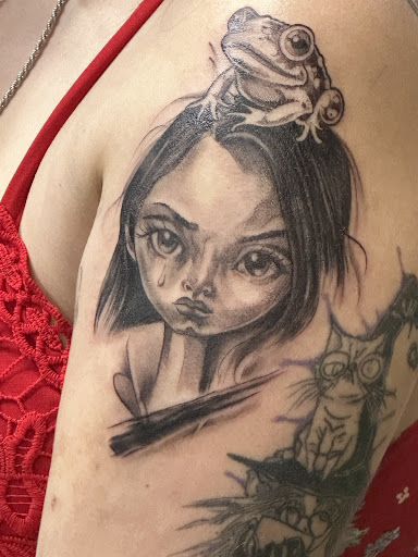 Explore wizard tattoo ideas, creative tattoo ideas in Kalama, available at Scarlets Web Tattoos