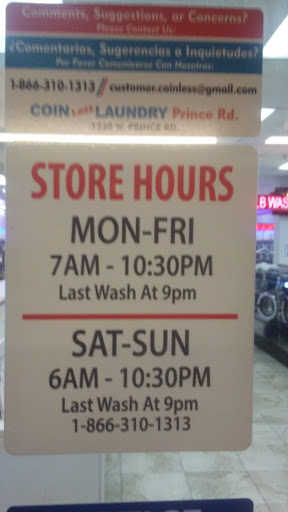 Laundromat «Coin Less Laundry», reviews and photos, 1330 W Prince Rd, Tucson, AZ 85705, USA