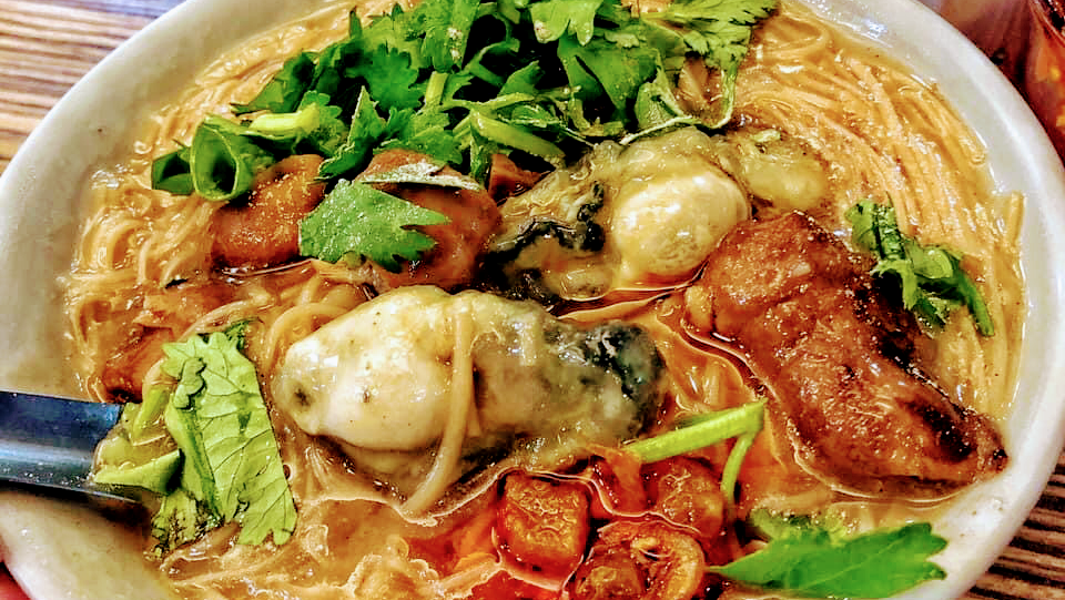 蚵鮮大腸蚵仔麵線 的照片