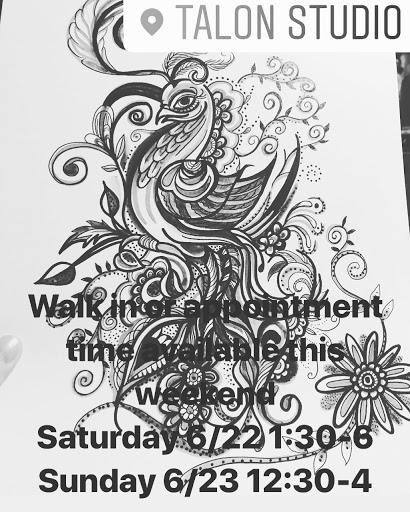 Tattoo Shop «Talon Studio Tattoo», reviews and photos, 14 S Main St, Boonsboro, MD 21713, USA