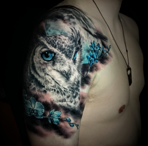 Explore harry potter tattoo ideas, creative tattoo ideas in Ambler, available at Tattoo GalaxyAmbler Piercing & Custom Tattoos