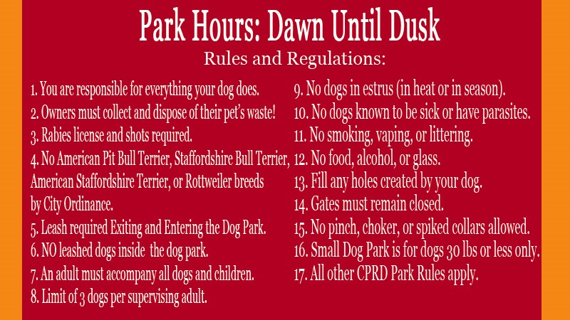 Clinton Bark Park - Clinton Parks and Recreation