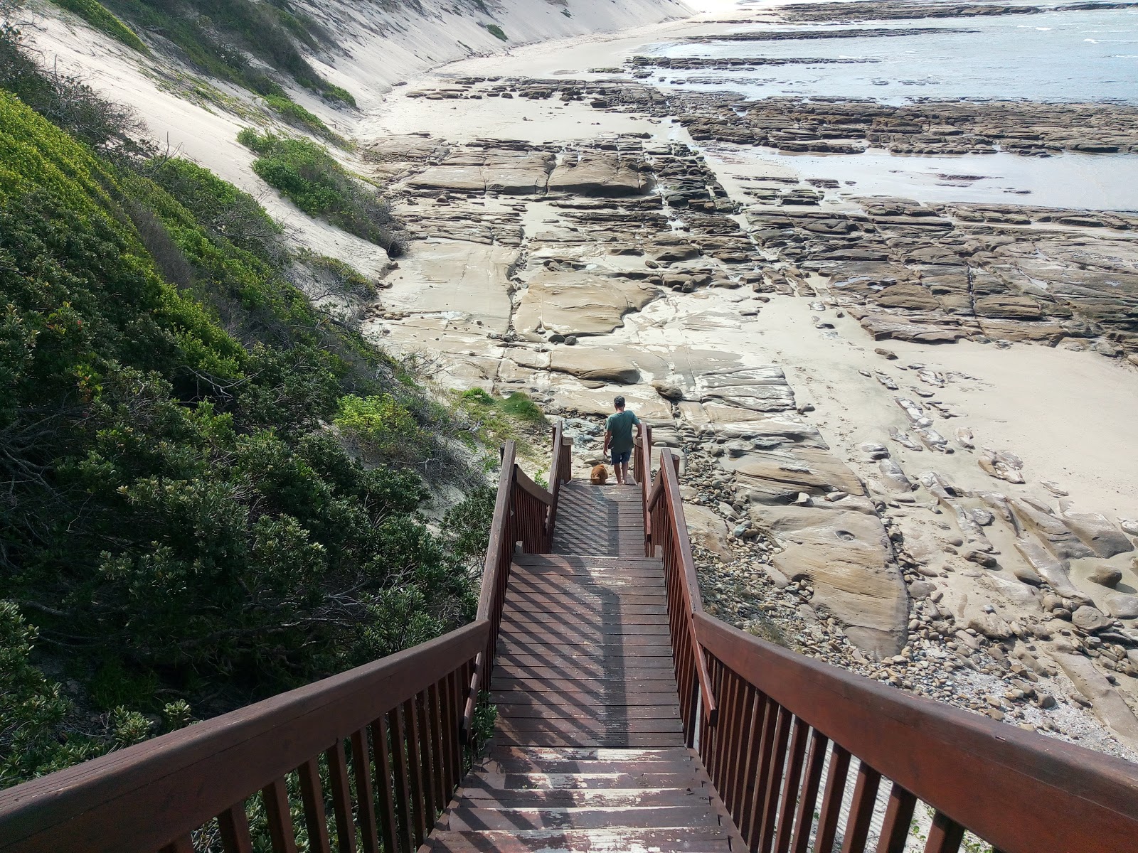 Cintsa beach的照片 具有部分干净级别的清洁度