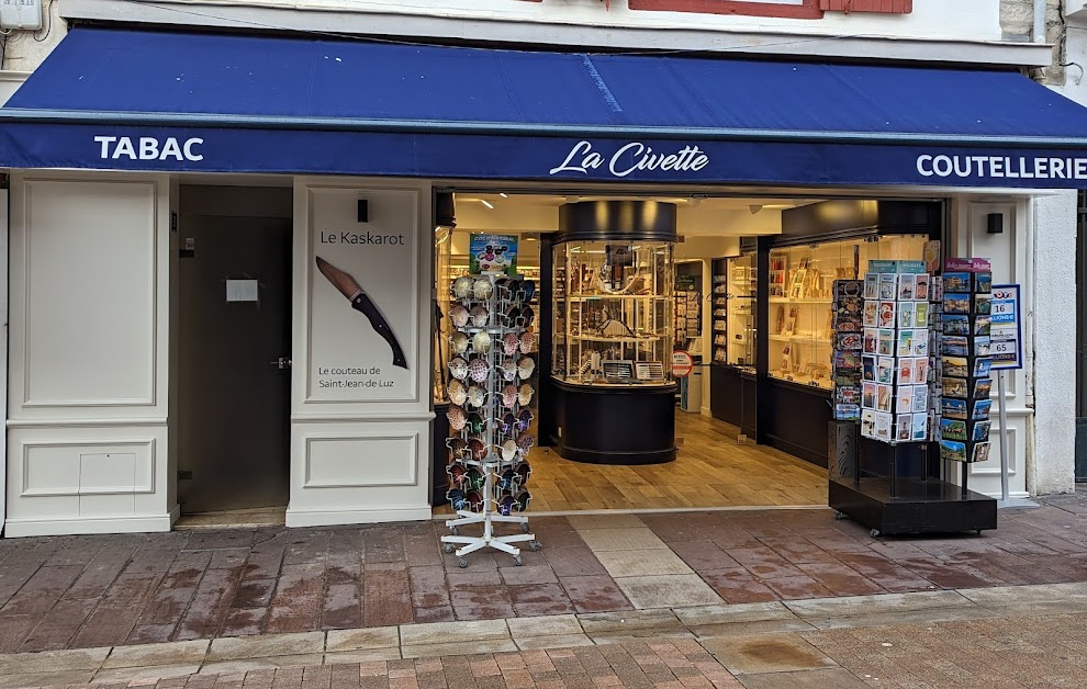 La Civette : Coutellerie - Tabac à Saint-Jean-de-Luz (Pyrénées-Atlantiques 64)