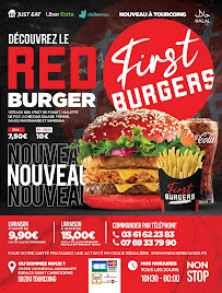 Restauration rapide FIRST burgers - TOURCOING à Tourcoing (la carte)