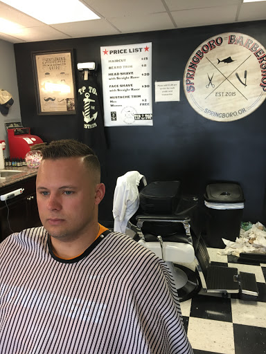 Barber Shop «Springboro Barber Shop», reviews and photos, 762 W Central Ave, Springboro, OH 45066, USA