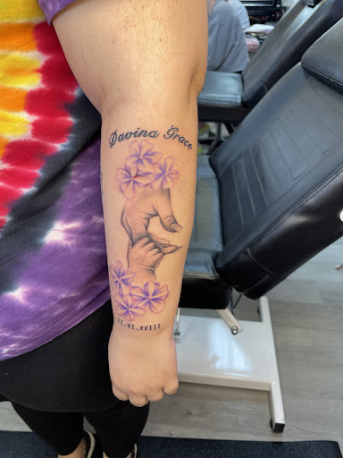 Find small heart tattoo ideas for your next unique tattoo in Waynesboro at Hessoms Ink