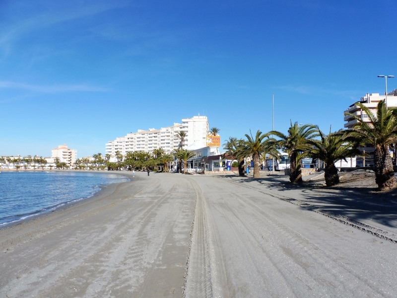 Foto di Playa del Pedruchillo con una superficie del sabbia grigia