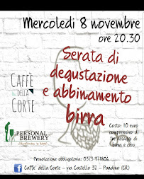 Menu / carte de Caffè Della Corte Pandino à Pandino