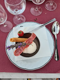 Panna cotta du Restaurant français La Cabane du Fier à Ars-en-Ré - n°1