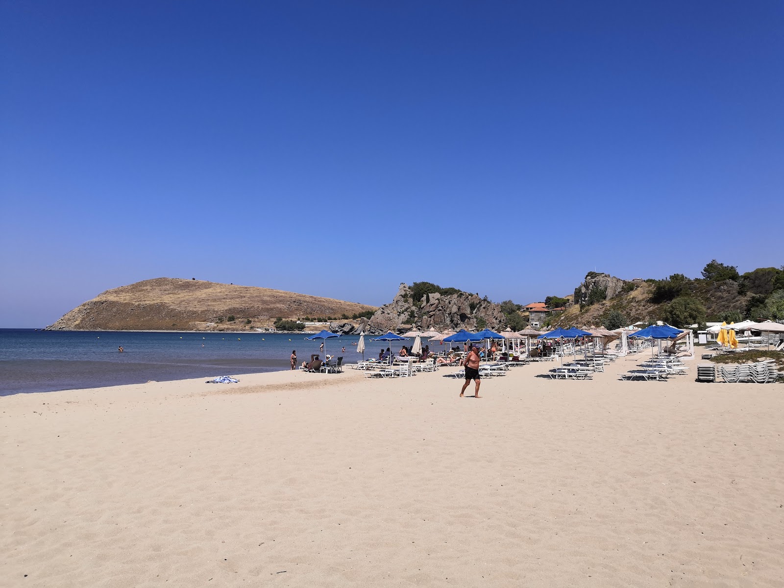 Foto van Paralia Richa Nera met ruime baai