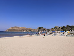 Paralia Richa Nera'in fotoğrafı çok temiz temizlik seviyesi ile