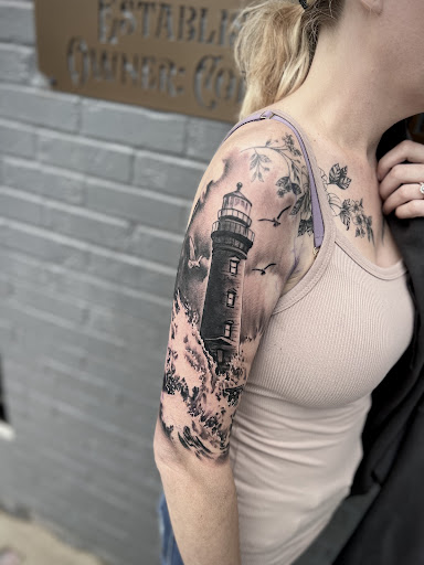 Explore cowboy bebop tattoo ideas, creative tattoo ideas in Stanton, available at Eclectic Art & Tattoo