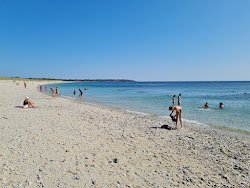 Plage de Kerjouanno'in fotoğrafı uzun koy ile birlikte