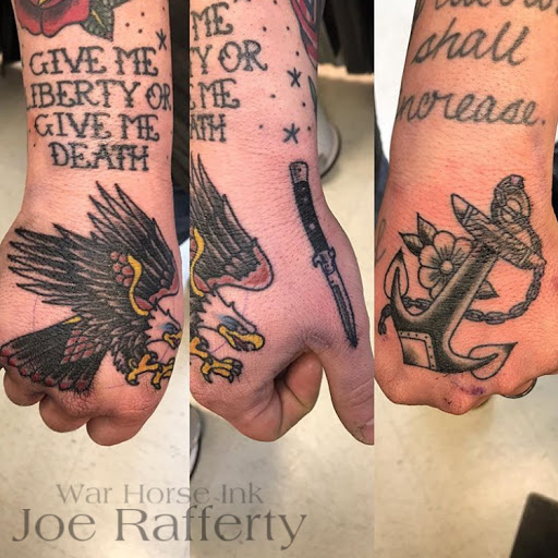 Explore small cardinal tattoo ideas, creative tattoo ideas in Kent, available at War Horse Ink