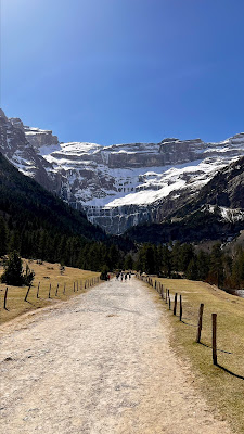 Limite de la zone cœur du Parc national des Pyrénées à Gavarnie-Gèdre